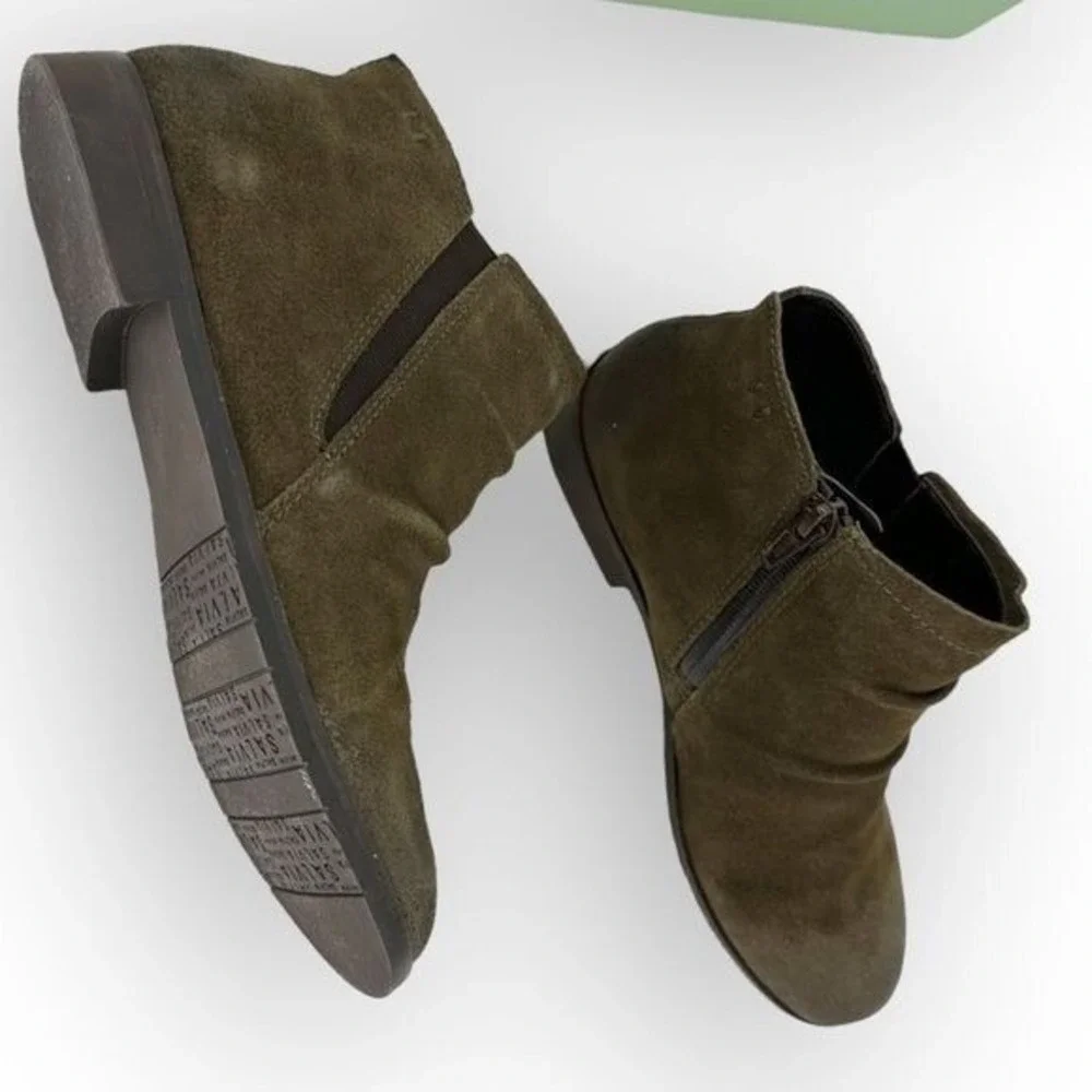 SALVIA NIB Carley Hydra Suede in‎ Lode- size 7.5 Waterproof Gorpcore
